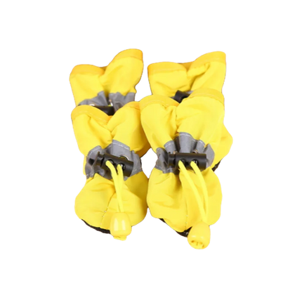 4 PCS set Of Waterproof Pet Dog Shoes, Anti Slip Soft Soled Rain Boots, Kitten Dog Shoes, Puppy Pet Boots, Pet Paw Accessorie