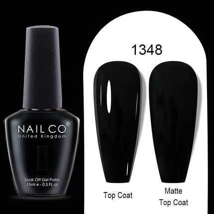 NAILCO Winter Series Color Gel Nail Polish 15ML Semi Permanent Soak Off Gel Varnishes Super Texture Gorgeous Nail Manicure Art
