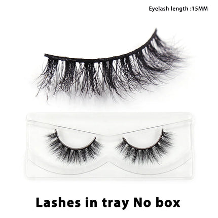 LEHUAMAO  3D Mink Lashes Wholesale Mink False Eyelashes Bulk 10/30/50 Pairs Soft Fluffy Natural Mink Lashes Makeup Mink Eyelashe