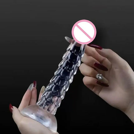 Female Vaginal Masturbator Butt Plug Sex Toys For Women Men 23cm Dragon Dildo Suction Cup Anal Plug Whip Buttplug Anus Dilator