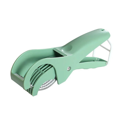 Kitchen Stainless Steel Vegetable and Fruit Slicer Multi functional Vegetable Salad Fruit Slicer Portable Kitchen Tool Scallion