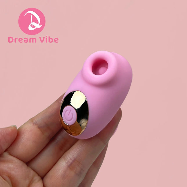Sakura Finger Vibe Mini Suction Pocket Vibrator Pink 7 Modes Woman Sex Toy Clit Nipple Stimulation Valentine's Day Gift Girl
