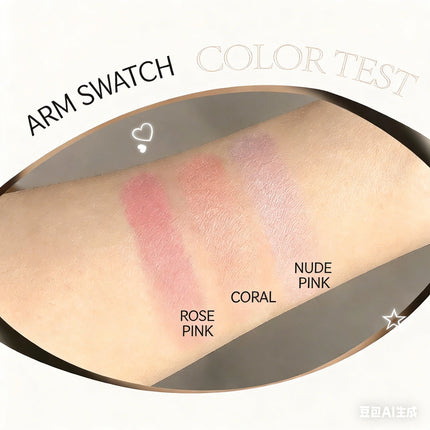 3 Colors Gray Trimming Palette Blush Palette Exquisite Matte Nose Shadow Eye Shadow Brightening Contour Trimming Palette