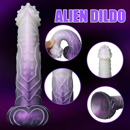 realistic monster dildo alien anal ass plug penetration huge animal penis powerful silicone sucker female sex toys adult toys
