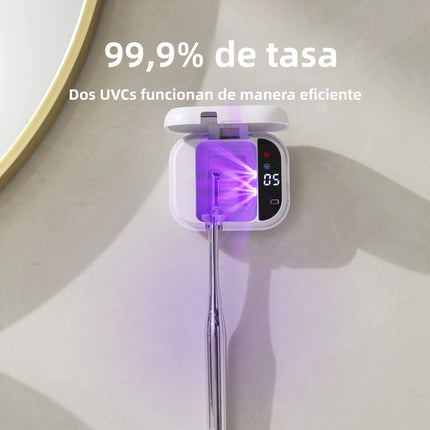 Mini ultraviolet disinfection box, 60° constant temperature drying +99.9% sterilization, a household wonder
