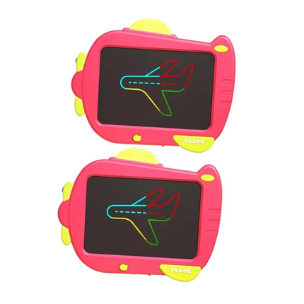 Children LCD Message Board Cartoon Drawing Board for Toddler 3/4/5 Art Learning Toy Writing Board for Kindergarten 2PCS A2UB