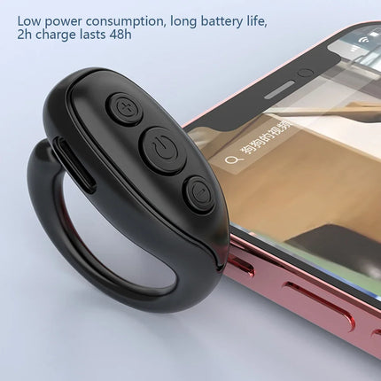 Fingertip Video Bluetooth Controller Tiktok Short Video Page Flipping Like Device Mobile Phone Remote Control Ring Controller