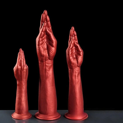 46cm Fist Hand Anal Plug Arm Dildo Vaginal Butt Dilator Deep Stimulator Anus Expander Big Dildo Masturbator Adult Anal Sex Toys