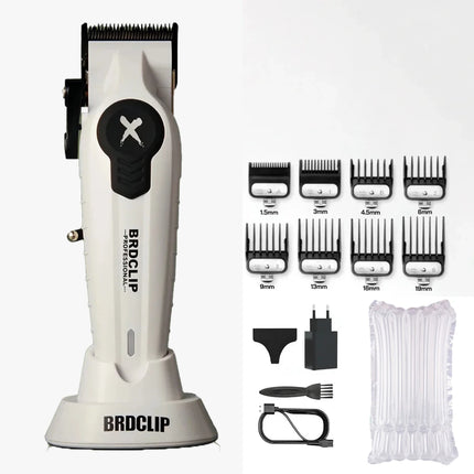 BRDCLIP Professional Hair Clippers Rechargeable Hair Trimmer Charging Base Haircut Machine DLC Blade Clippers For man BRD-FA1C