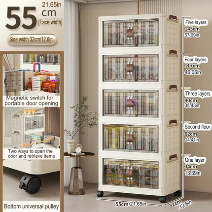 Folding Storage Cabinet Wardrobe / Armoire Rangement Pliable