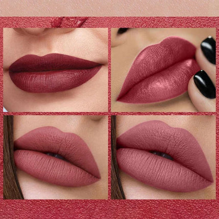 4Pcs/set Makeup Lipstick Korean Cosmetics Sexy Lipstick Set Lip Tint Lip Gloss Waterproof Maquillaje Matte Long Lasting Make Up