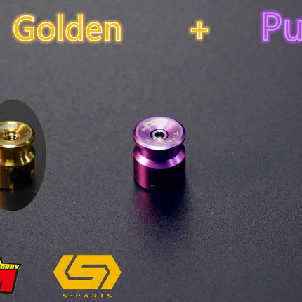JSM Hobby TITANIUM Battery Grips with bullet plugs 4/5mm