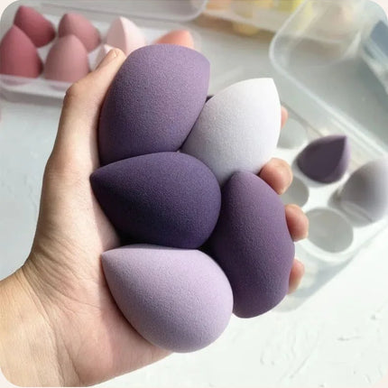 4PCS Beauty Eggs Set Seamless Smudging More Hygienic Prevents Bacteria Buildup Create A Flawless Makeup Look Beauty Egg Case