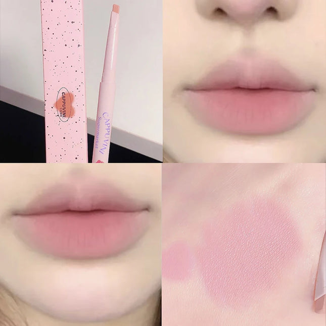 LipLinerPen Lips Makeup Soft Mist Cosmetics Lipstick Pen Gentle Colors Matte Lipstick Pen Lip Contouring Lipliner Pencil
