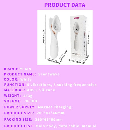 Powerful Oral Sucking Vibrator 2 in 1 Clitoris Nipple Stimualtion Vacuum Sucker Vaginal Orgasm Pleasure Adult Sex Toys for Women