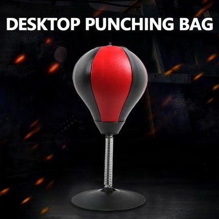 Fun Punch Rages Bag, Heavy Duty Desktop Punching Bag For Mood Relief Desktop Punching Bag with Suction Cup For Office Table