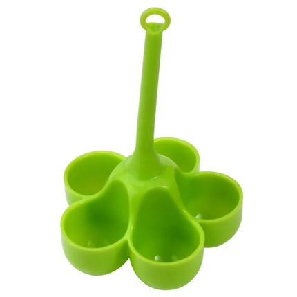 3/5 Holes Silicone Egg Cooker High Temperature Resistant Steamed Egg Tray Food Grade Complementary Food Make Kitchen Tools