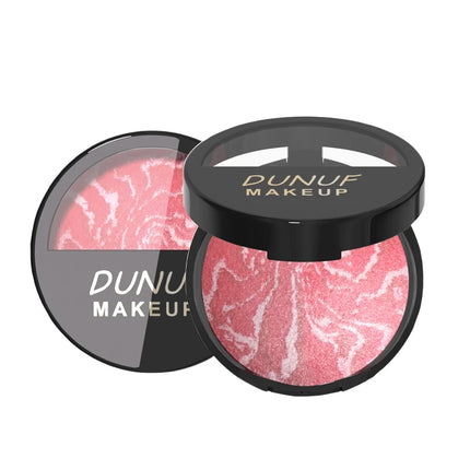3 Color Blush Palette Waterproof Lightweight Breathable Long Lasting Smooth Baked Powder Blusher Correcting Foundation 60g