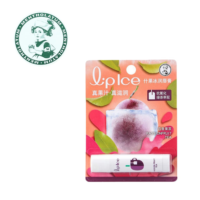 Mentholatum Fruit Ice Strawberry Flavored Lip Balm Moisturizing And Nourishing Lip CareMoisturizing and Nourishing Lip Care Mild