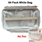 64 Pack White Bag