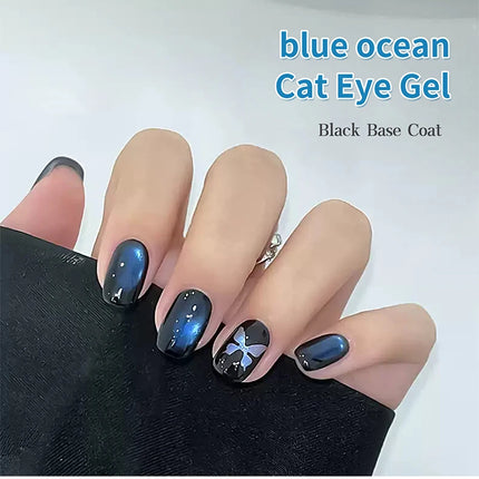 9 Colors Patting Glue Smudge Canned High Saturation Popular Semi-Solid Nail Polish Glue Nail Salon Special