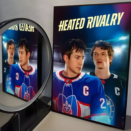Movie H-heated Rivalry Poster Trendy And Easy-to-Apply Wall Art Stickers For Home Decor And Dorm Room Walls