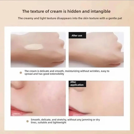 TFIT Three Color Concealer Precise Zoning Concealer Lasting Hydration Pre Makeup Lotion Invisible Pore Brightening Skin Cream