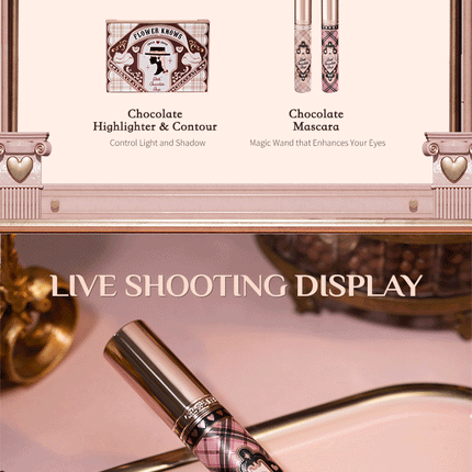 Flower Knows Lengthening Mascara Chocolate Wonder-Shop Series 3.5ml Mascara Eyelash Waterproof Makeup Women Beauty
