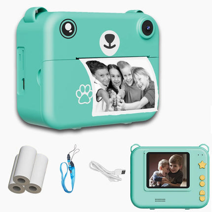 Multi functional children's camera is a must-have Halloween gift. The camera can print instantly and is a portable small camera