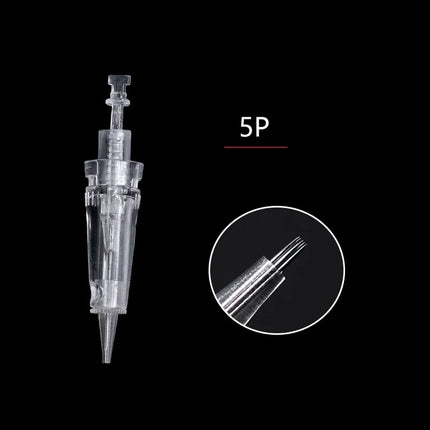 10pcs Tattoo Needle Permanent Makeup Machine Universal Needles Microblading Cartridge Needle For Eyebrow Eyeliner Lip Tattoo pen