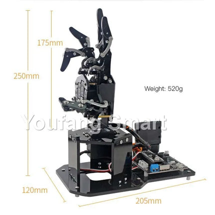 STEM For Arduino STM32 Bionic Robot Palm Hand Manipulator Open Source Code 5 Hands Educational Kit with Ps2/Somatosensory Gloves