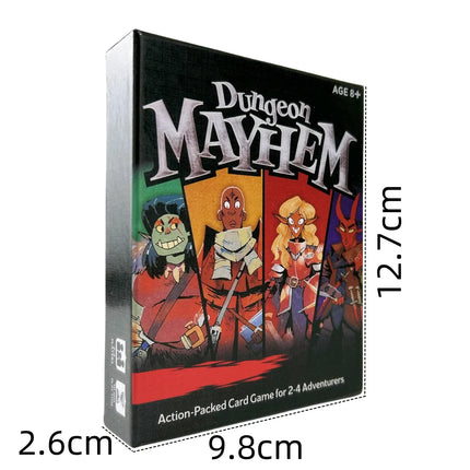 Dungeon Mayhem Board Games Cards Monster Madness Card Deck English Version Gift Wholesale