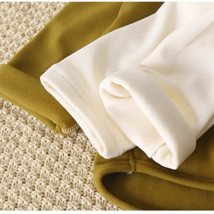 1-10Y Children's T-shirt Korean Kids Simple Long Sleeved Base Shirt Baby Boys and Girls 2025 Autumn Winter New Baby Loose Tops