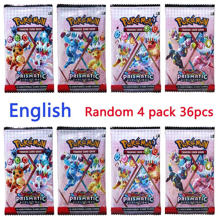 4 Pack Pokemon Cards Team up Sun Moon Thunder English Trading Card Game Evolutions Booster Collectible Kids Toys DESTINED RIVALS