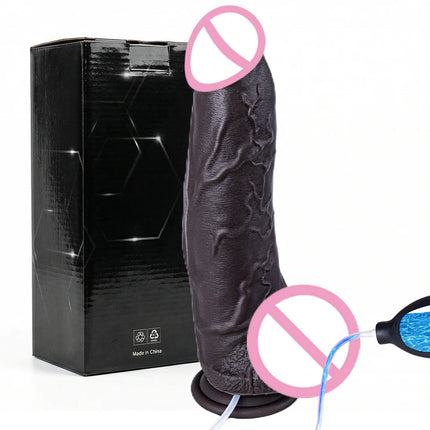 Big Penis Realistic Squirting Dildo Soft Silicone Skin Feel Spray Water Ejaculating Suction Cup masturbator Anal Sex Toys Women