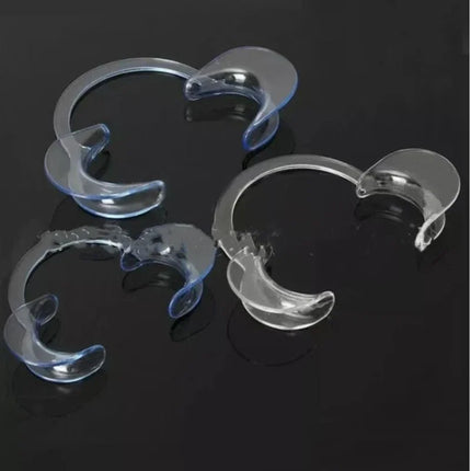 100Pcs Dental C Shape Mouth Opener Lip Cheek Retractors Teeth Whitening Mouth Gag Spreader Dentistry Dentist Accessories