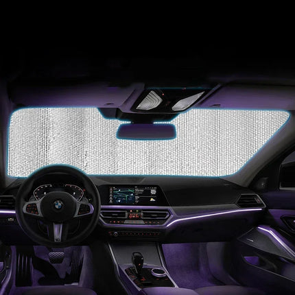 Car Sunshade Front Rear Window Curtain Shade Sun Protector Windshield Visor Cover Foldable Baby Car Retractable UV Protection