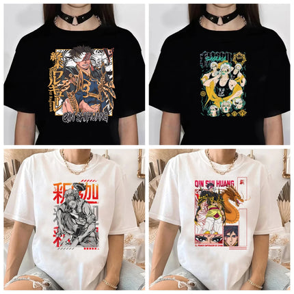 Anime Record of Ragnarok Print T-Shirt Women Men Kawaii Buddha Kawaii Fashion Summer Casual T-Shirt