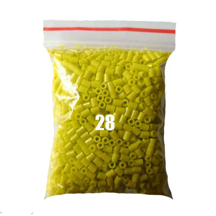 2000 pcs/Bag 2.6mm Hama Beads Puzzle Perlen Iron Beads Diy Perler Fuse Bead Intelligence Educational Toys