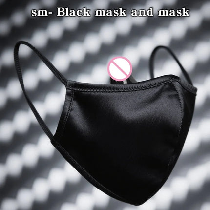 SM adult toy mask & Siliconen Dildo Plug Set – Deep Throat Trainingsset voor bdsm, koppels spelen en volwassen spellen (18+)