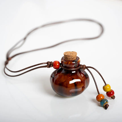 Ceramic bottle Necklaces Pendants Wholesale For Women Ladies Gift Necklace Retro Accessory Jewelry #Z600