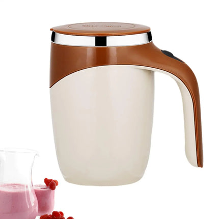 Fully automatic mixing cup, rechargeable soy milk, sesame paste water cup, portable electric magnetic rotating shaker coffee cup