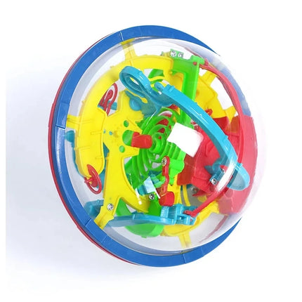 Maze Ball Mini 3D Magic Puzzle Intelligence & Idea Perplexus Maze Game Labyrinth IQ Gifts Display Stand for Kids and Adults