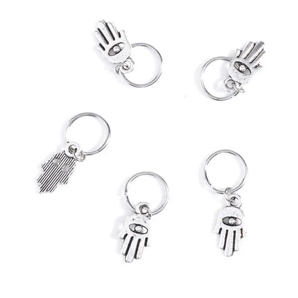 SOHOT New Arrived Set Circle Shell Cross Pendant Women Hairwear Dreadlocks Locs Headbands Hair Clips Ornaments Gift
