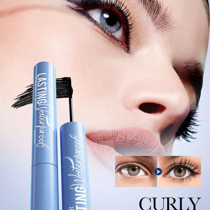 5D Waterproof Mascara Lengthening Eyelashes Women's Make-up Waterproof Mascara Black Silk Fibre Mascara Korean Cosmetics New