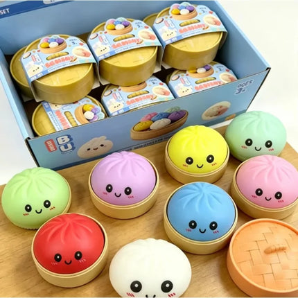 Luxurious realistic baozi, soft, gentle lifting, stress relieving, anti anxiety, soft squeezing adult toy