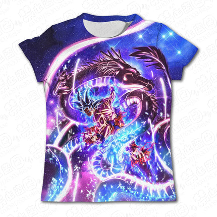 Dragon Ball T Shirt Kids Tops Tee Anime Figures Son Goku Super Saiyan T-shirt Boys T-shirts Children Clothes Summer Short Sleeve
