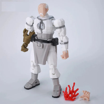3D Printed Dummy 13 Invincible Boy Titan Model Multi-jointed Movable Action Figure Desktop Ornament Animation Model For Kids Fan