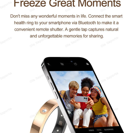 2026 Smart Ring Women Men Super Narrow 6.3mm Heart Rate Health Stress Measurement Monitor IP68 Waterproof Fashion Sports Rings
