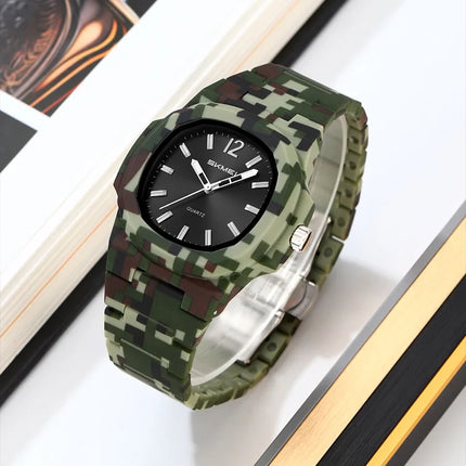 Skmei Bracelet Watches for Men Analog Display 50M Waterproof Simple Style Quartz Wristwatch